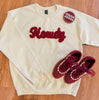 Chenille Letter Howdy Sweatshirt
