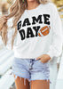 White Game Day Sweatshirt
